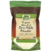 NOW Foods, Real Food, Organic Non-Fat Dry Milk Powder, 12 oz (340 g)