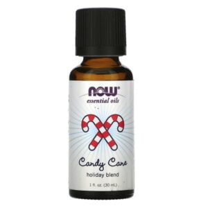 NOW Foods, Essential Oils, Candy Cane Holiday Blend, 1 fl oz (30 ml)