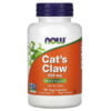 NOW Foods, Cat's Claw, 500 mg, 100 Veg Capsules 2 NOW Foods, Cat's Claw, 500 mg, 100 Veg Capsules