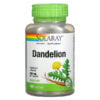 Solaray, Dandelion, 520 mg, 180 VegCaps 2 Solaray, Dandelion, 520 mg, 180 VegCaps