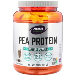 NOW Foods, Sports, Pea Protein, Creamy Chocolate, 2 lbs (907 g)