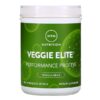 MRM, Veggie Elite Performance Protein, Vanilla Bean, 1.12 lb (510 g)