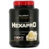 ALLMAX Nutrition, Hexapro, Ultra-Premium 6-Protein Blend, French Vanilla, 5 lbs (2.27 kg) 1 ALLMAX Nutrition, Hexapro, Ultra-Premium 6-Protein Blend, French Vanilla, 5 lbs (2.27 kg)