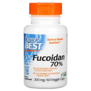 Doctor’s Best, Fucoidan 70%, 60 Veggie Caps