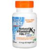 Doctor's Best, Natural Vitamin K2 MK-7 with MenaQ7, 45 mcg, 60 Veggie Caps 2 Doctor's Best, Natural Vitamin K2 MK-7 with MenaQ7, 45 mcg, 60 Veggie Caps