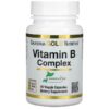 California Gold Nutrition, Vitamin B Complex, 60 Veggie Capsules