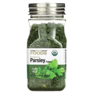 California Gold Nutrition, FOODS – Organic Parsley, 0.36 oz (10 g)