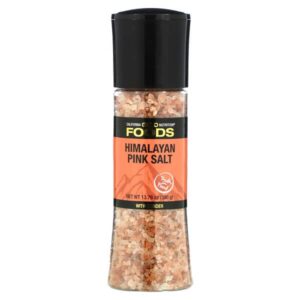 California Gold Nutrition, FOODS – Pink Himalayan Salt Grinder, 13.76 oz (390 g)