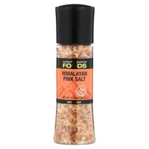 California Gold Nutrition, FOODS – Pink Himalayan Salt Grinder, 13.76 oz (390 g)