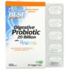 Doctor's Best, Digestive Probiotic with Howaru, 20 Billion CFU, 30 Veggie Caps 1 Doctor's Best, Digestive Probiotic with Howaru, 20 Billion CFU, 30 Veggie Caps