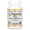 California Gold Nutrition, L-Theanine, AlphaWave, Supports Relaxation, Calm Focus, 100 mg, 30 Veggie Capsules