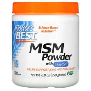 Doctor’s Best, MSM Powder with OptiMSM, 8.8 oz (250 g)