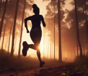 running girl improve sleep quality